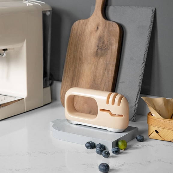 LOLIPPYY Professional Kitchen Cutter Sharpener with Non Slip Grindstone for Safe Home Sharpening