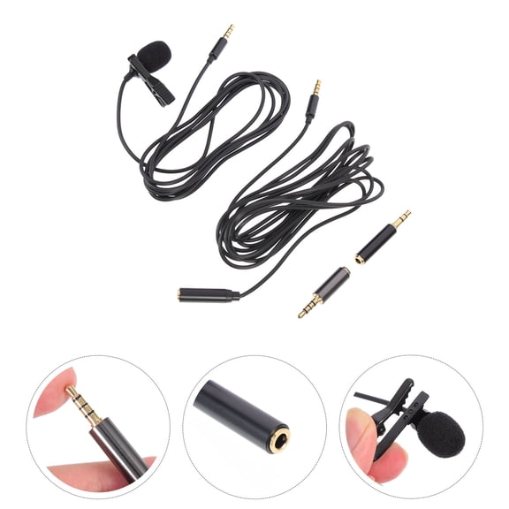 LOLIPPYY Professional Microphone Bundle Kit for Home Studio Use with Omnidirectional Pickup, Black, Synthesis Material, Includes Accessories