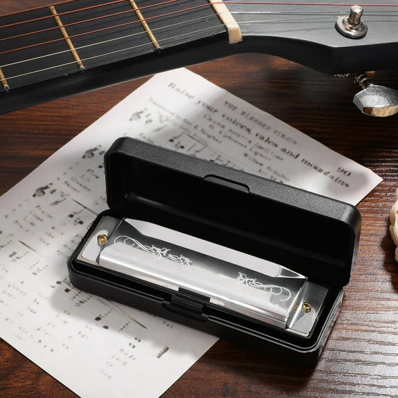 LOLIPPYY 10-Hole Harmonica with Precise Tone for Adults and Beginners,