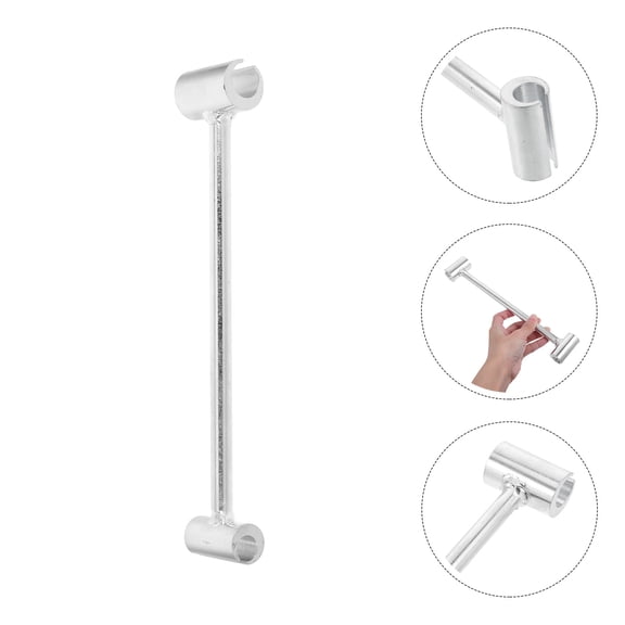 LOLIPPYY Professional Steel Door Hinge Gap Adjustment Tool for Home Use with Ergonomic Handle in Silver