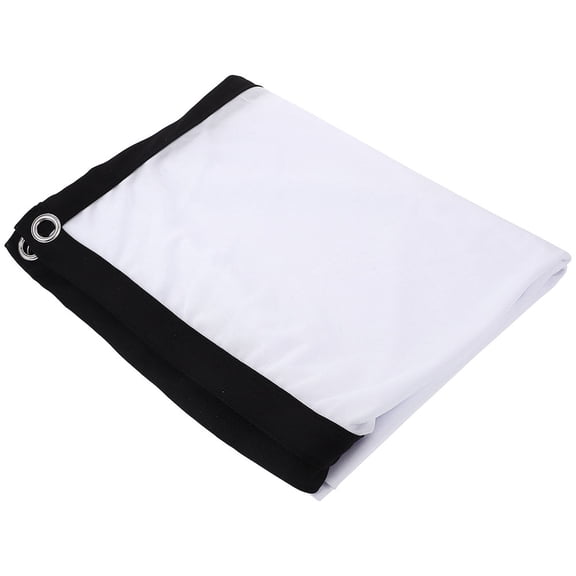 LOLIPPYY Outdoor Projection Screen 1 Piece High Definition Polyester Material for Clear Viewing