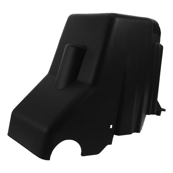 LOLIPPYY Protective Air Compressor Housing Black Plastic Fan Cover with Heat Dissipation Design