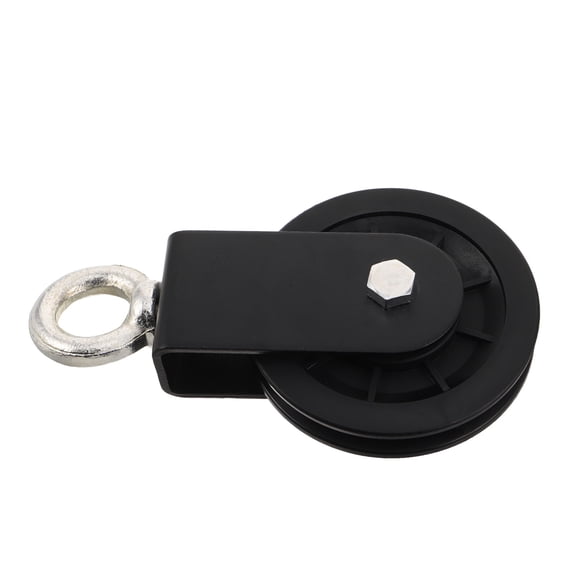 LOLIPPYY Black Pulley Wheel for Gym Machines, Exercise Equipment Pulley for Strength Training and Pull Down Workouts