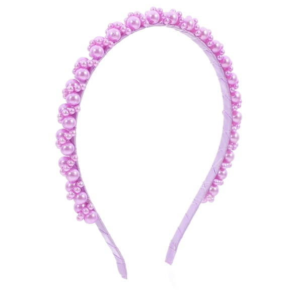 LOLIPPYY Purple Face Headband for Skincare Makeup Assistance Daily Wear 1Pack