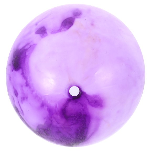 LOLIPPYY Purple Pilates Ball Made of Durable PVC for Core Strength and Balance Exercise Workouts