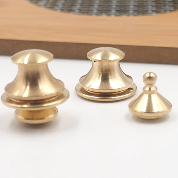 LOLIPPYY Purse Lock Buckles Latch Buckle Brass Golden 1Pcs for Handbag Crafts