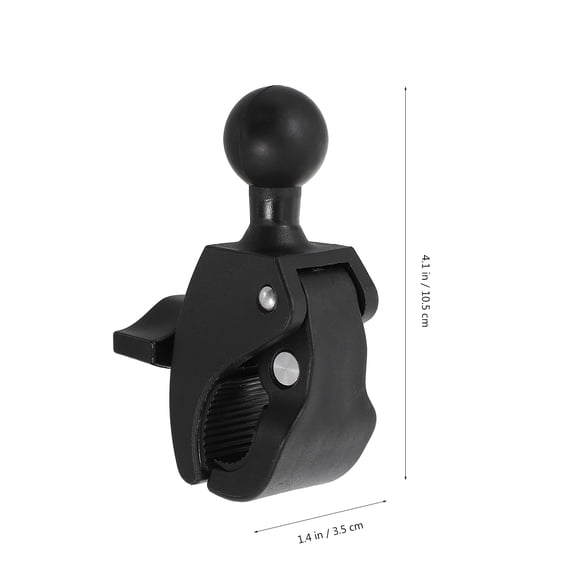 LOLIPPYY Quick Install Balls Mount Base Black Plastic Bike Handlebar Mount for Phone and Camera