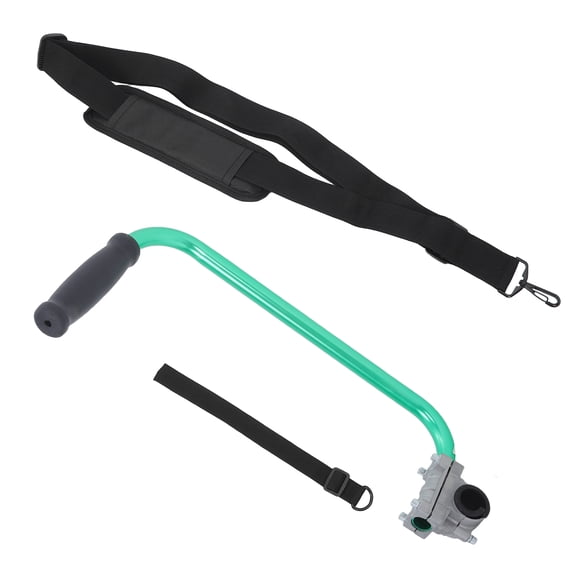 LOLIPPYY Quick Install Green Lawn Mower Handle Extension with Adjustable Comfort Grip for Trimmer