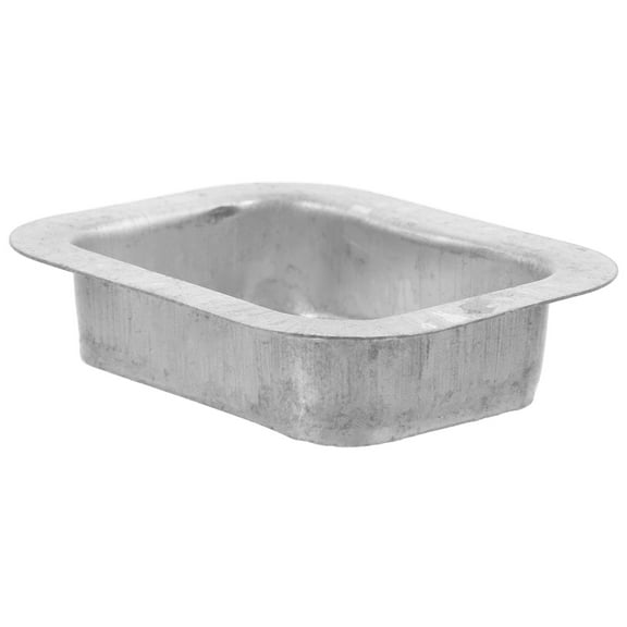 LOLIPPYY Rainwater Drainage Connector Aluminium Alloy Silver 1Pcs Simple Design Outdoor Use