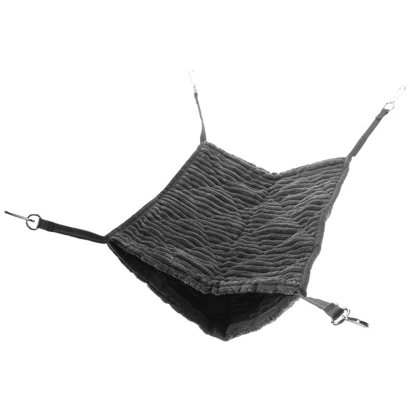LOLIPPYY Rat Cage Toy Double Layer Grey Cage Hammock for Colder Seasons 1Set