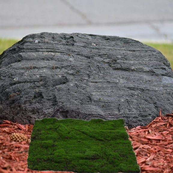 LOLIPPYY Realistic Artificial Grass Wall Panels, Green Faux Turf Decor for Garden, Lightweight Plastic, Easy Outdoor & Indoor Use