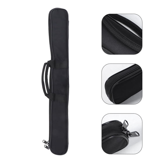 LOLIPPYY Recorder Flute Case Flute Bag Black Practice Oxford Cloth 1Pack