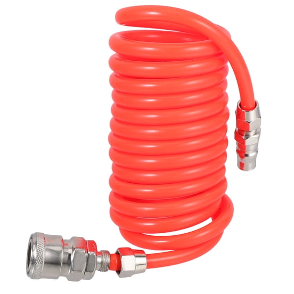 LOLIPPYY Red Air Hose Adapter for Compressor with Bend Restrictor and Easy Installation