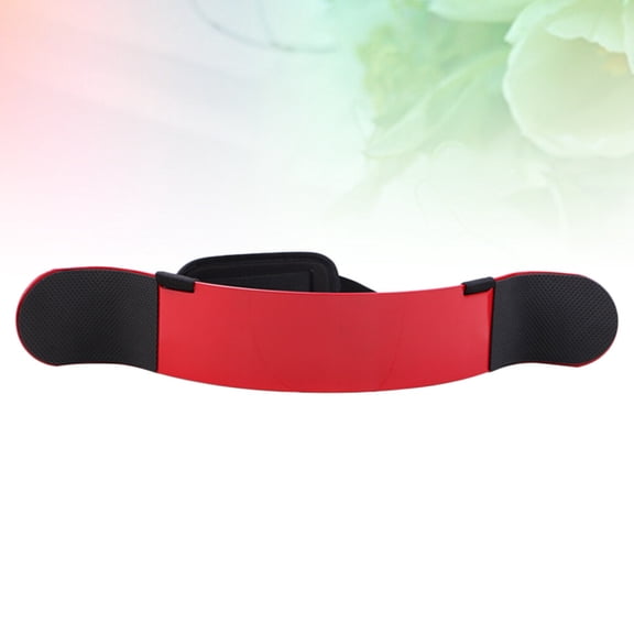 LOLIPPYY Red Aluminium Alloy Biceps Training Board for Gym Use 1Pack