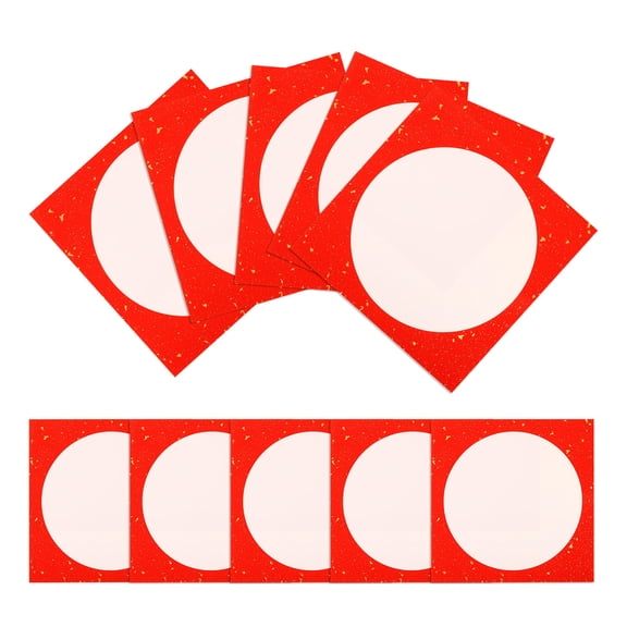 LOLIPPYY Red Decorative Rice Paper for Cursive Script and Art Painting Projects