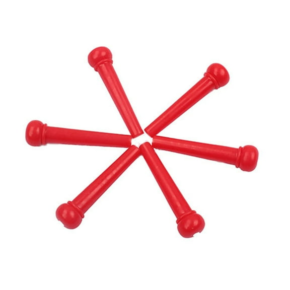 LOLIPPYY Red Guitar Saddle and Nut Kit Durable Replacement for Better Sound