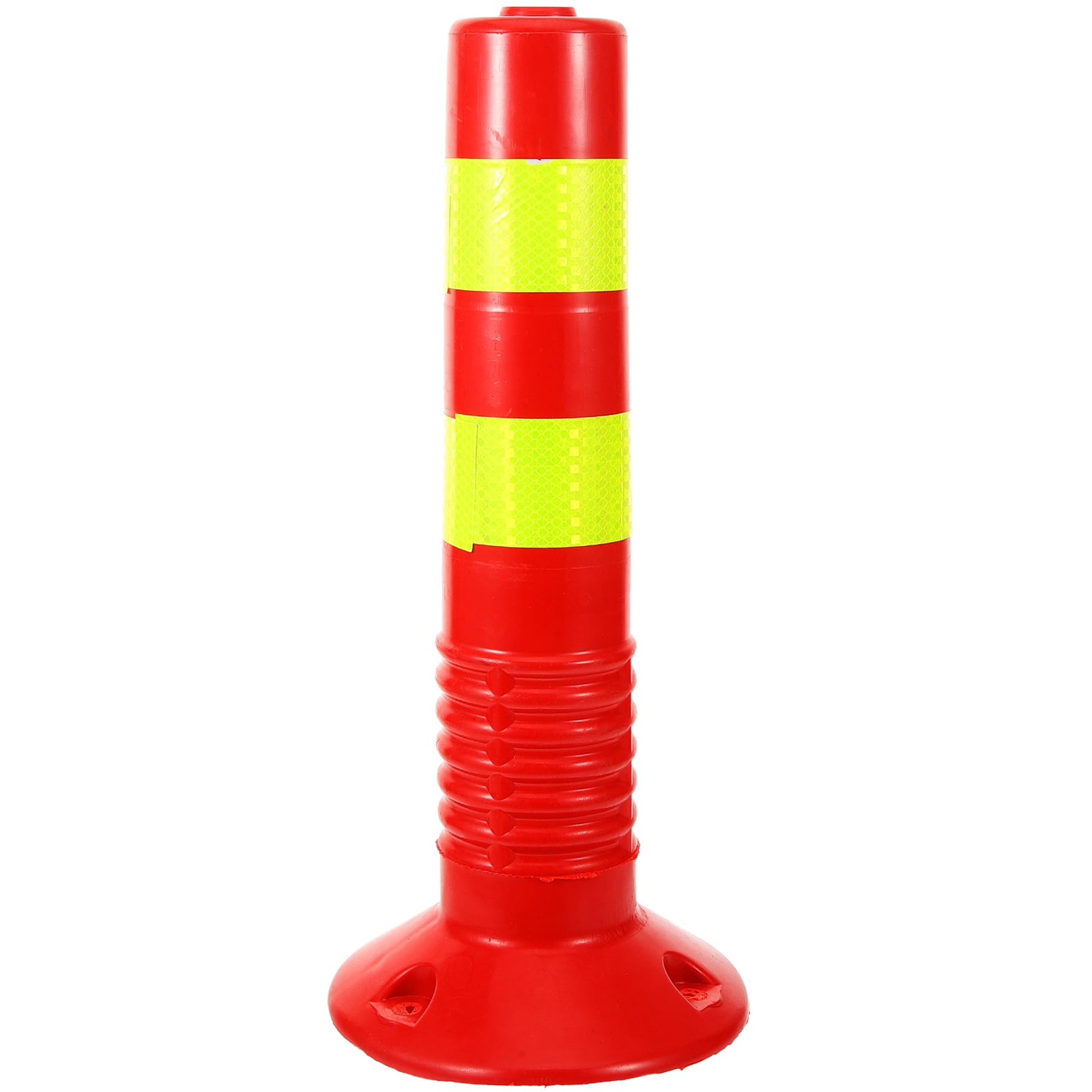 LOLIPPYY Red PU Driveway Security Post Warning Column for Fencing Quick ...