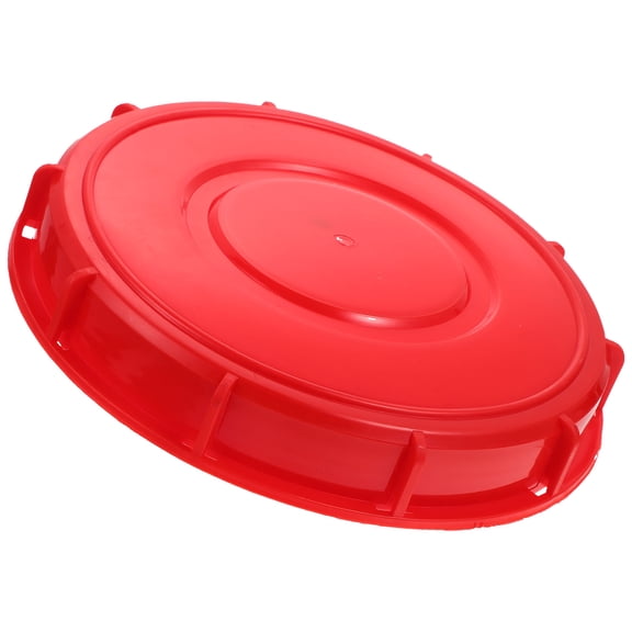 LOLIPPYY Red Plastic Bucket Lid for Sealing Durable Design Suitable for Drums Water Barrels 70100 Character Count