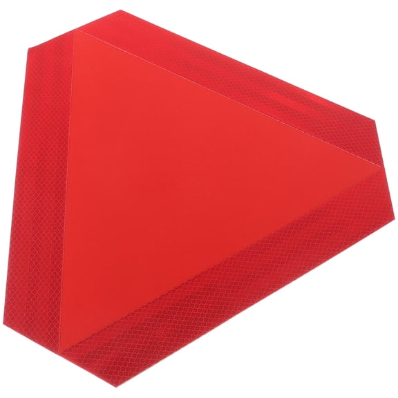 LOLIPPYY Red Reflective Warning Triangle Sign for Farm Vehicles 1Pcs