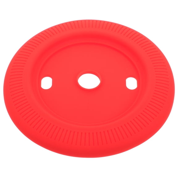 ELAYARD Smart Thermostat Wall Plate Cover in Red Silicone, and Stylish Design for Home and Office