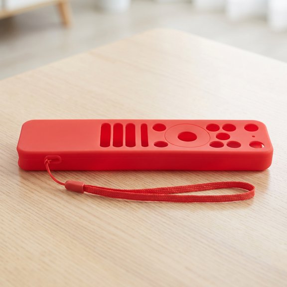 LOLIPPYY Red Silicone Remote Cover for TV Remote Controls with Anti Slip Grip and Durable Protection