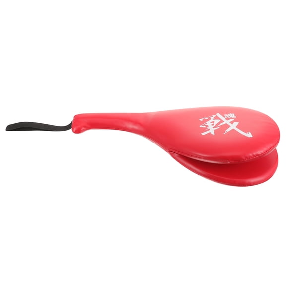 LOLIPPYY Red Thicken PU Kick Pad for Boxing Training Martial Arts Sparring Equipment