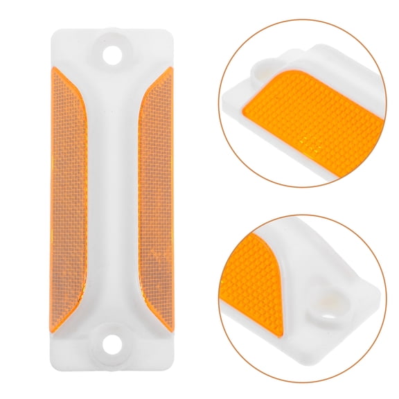 LOLIPPYY Reflective Driveway Markers 6-Pack Acrylic High Visibility Easy to Install Outdoor