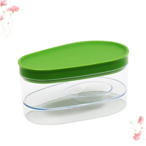 LOLIPPYY Refrigerator Food Boxes Avocado Crisper Portable Food Container with Lid for Home Storage
