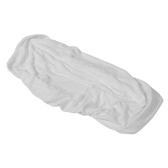 LOLIPPYY Removable White Bench Slipcover with Jacquard Fabric, Perfect for Versatile Home and Outdoor Use