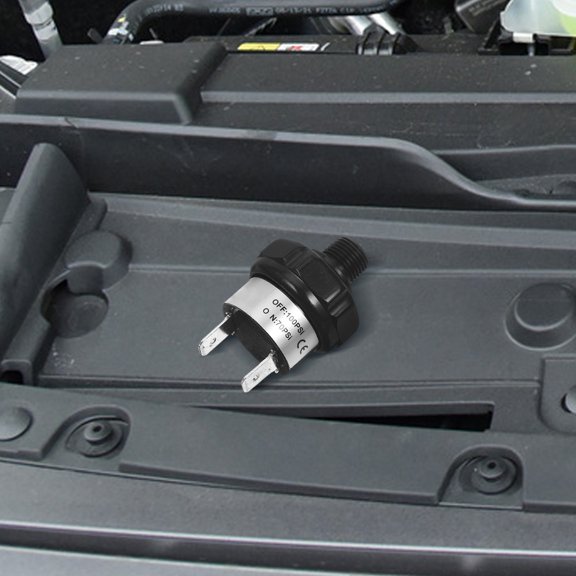 LOLIPPYY Air Pressure Switch for Car Use Black Air Compressor Replacement with 70 to 100 Psi Range