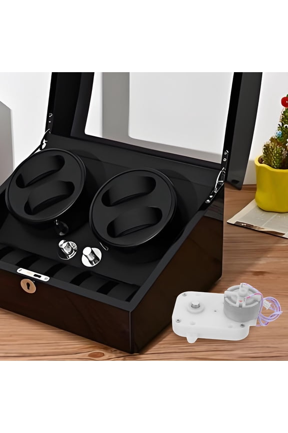 Quiet DC Motor Replacement for Automatic Watch Winder Box, Gentle Beige Motor for Watch Display and Rotation
