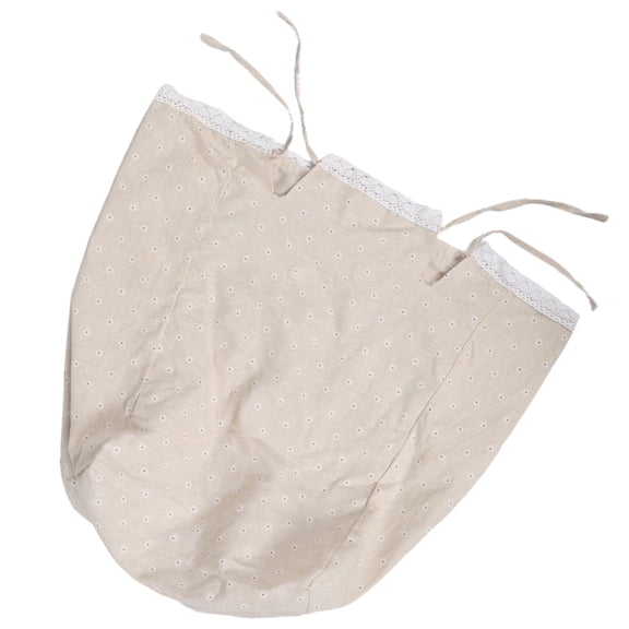 LOLIPPYY Replacement Liner for Laundry Basket Beige Fabric Insert with Rustic Charm for Home Storage
