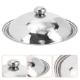 thumbnail image 1 of LOLIPPYY Replacement Pot Lids Stainless Steel Round Lid for Hotel Use 1Pcs, 1 of 8