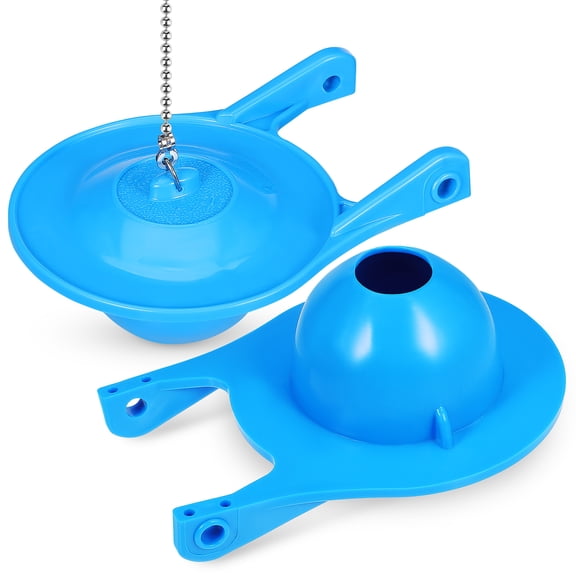 LOLIPPYY 2-Pack PVC Toilet Flapper Replacement for Improved Toilet Efficiency and Performance