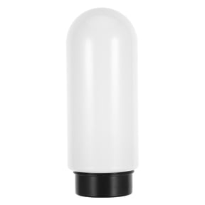 LOLIPPYY Replacement White Garden Lamp Shade with Threaded Design for Outdoor Use
