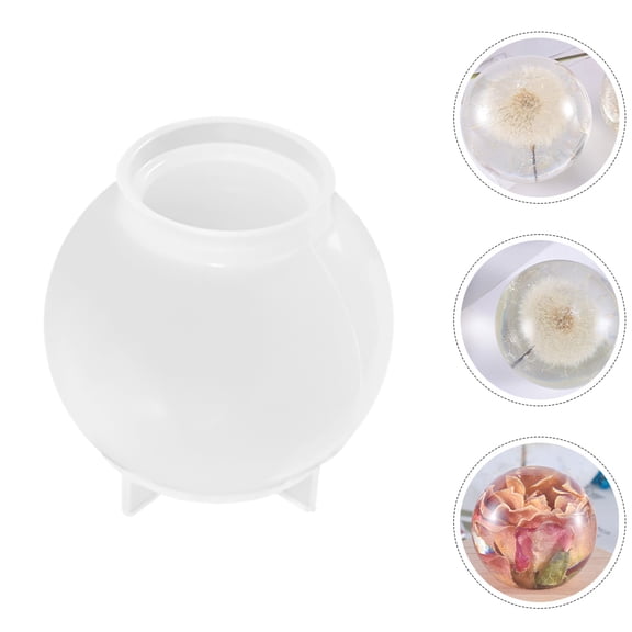 LOLIPPYY Resin Casting Mold Transparent Silicone 1Pack for DIY Accessories Handicraft Workshop