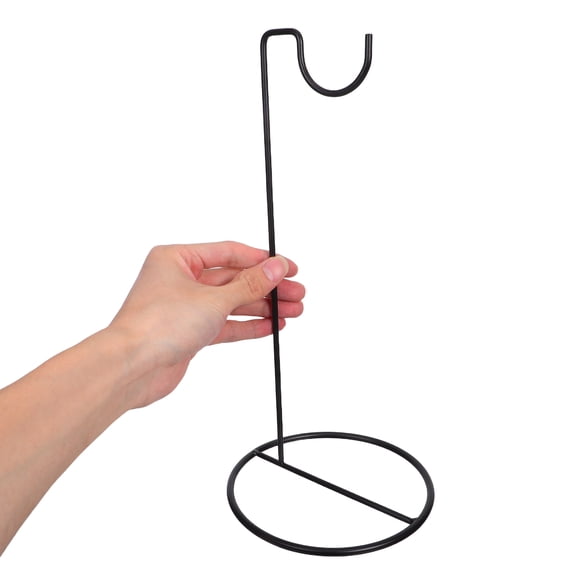 LOLIPPYY Black Handbag Display Rack with Lightweight, Stable Purse Holder Stand for Retail Store Use and Merchandising