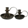 thumbnail image 1 of LOLIPPYY Vintage Style Candlestick Holders Candlelight Stand for Chime Spell Candles Christmas Wedding Dinner Party Home Decor Bronze S, 1 of 8