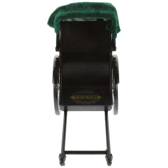 LOLIPPYY Retro Decoration Vintage Carriage Alloy Bike Model Desktop Ornament Black 1Set