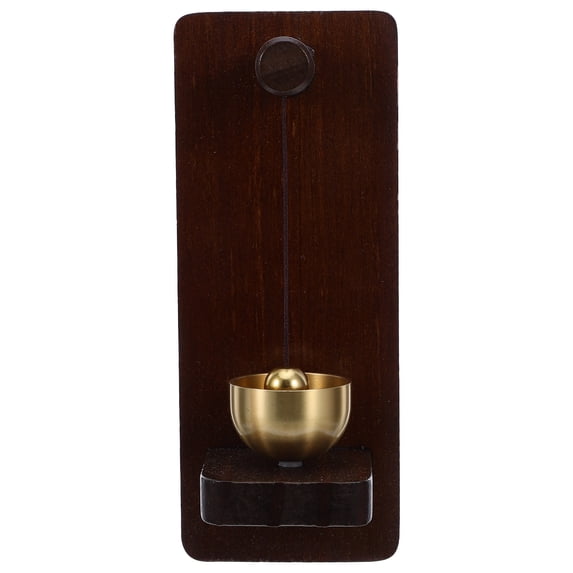 LOLIPPYY Retro Magnetic Wood Doorbell Chime Bell for Home Entrance with ...