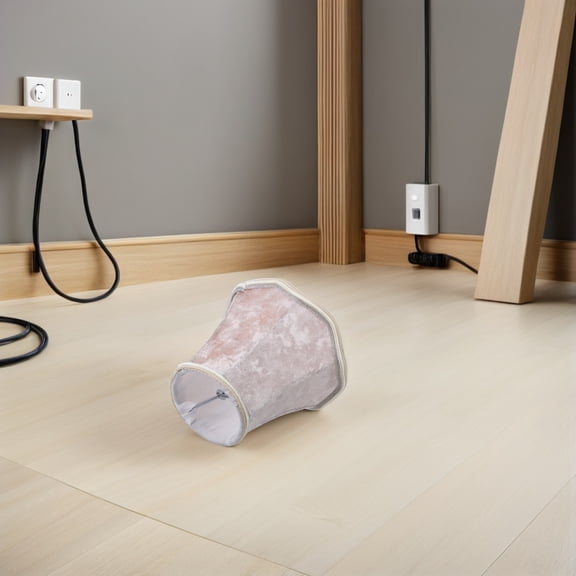 LOLIPPYY Retro Style Table Lamp Fabric Shade for Study and Dining Room with Soft Cozy Ambiance