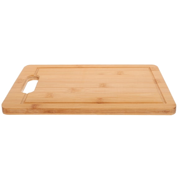 LOLIPPYY Reusable Bamboo Cutting Board for Home Kitchen with Smooth Edges and Anti Deformation Feature