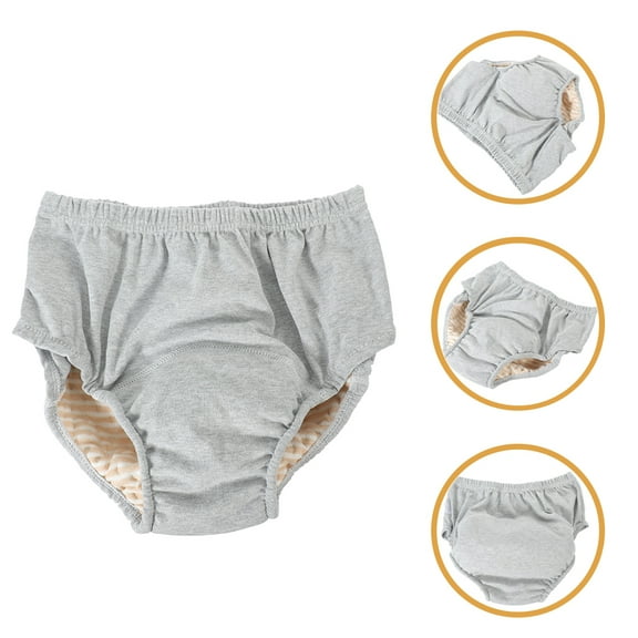 LOLIPPYY Reusable Adult Cloth Diaper Adult Diaper Cotton Comfortable Incontinence Management 1Pcs