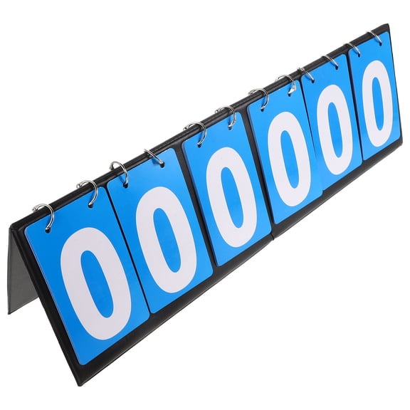 LOLIPPYY Reusable Flip Scoreboard for Tennis Pickleball Basketball and Other Competitive Sports Games