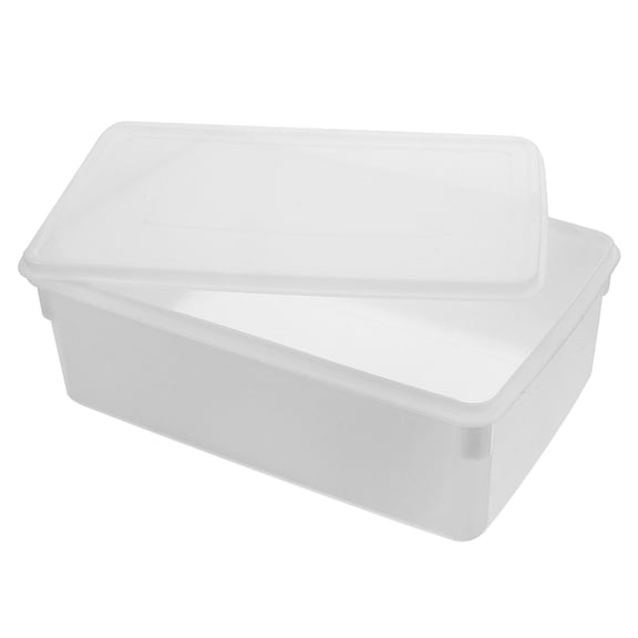 LOLIPPYY Reusable Large Ice Cube Mold Tray for Ice Baths with Plastic Material and White Color
