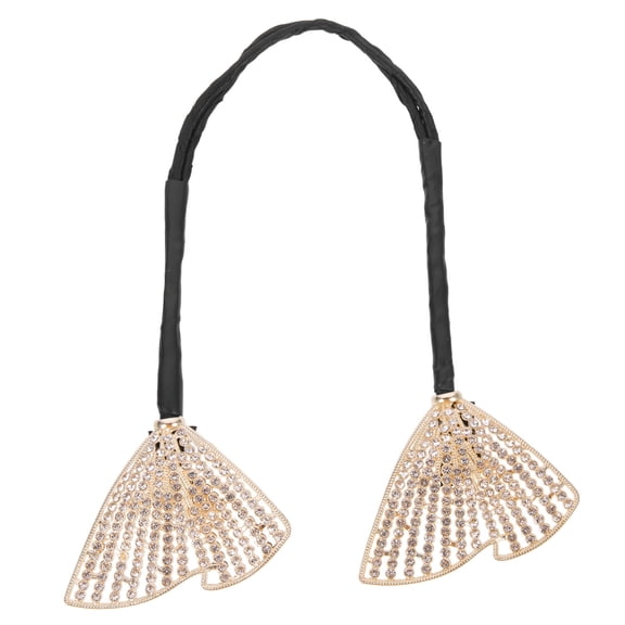 LOLIPPYY Rhinestone Hair Bun Maker and Styling Tool Set with Decorative Hair Pins and Bun Holder Clips for Women