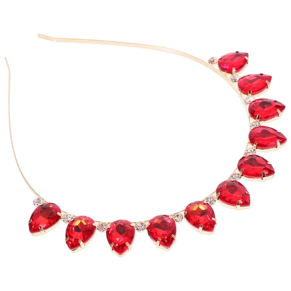 LOLIPPYY Rhinestone Headband for Girls Lightweight Headbands for Teen Girls 1Pcs