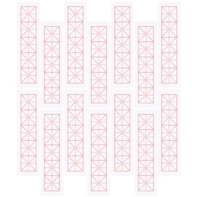 LOLIPPYY Chinese Calligraphy Paper Sheets White Smooth Durable for Writing 100Sheets