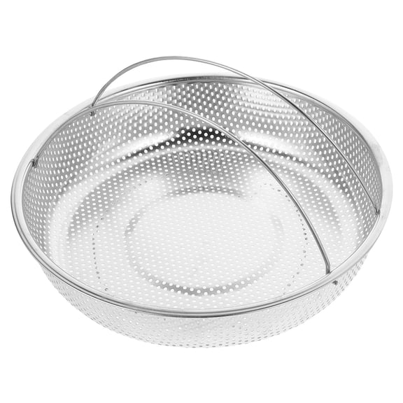 LOLIPPYY Stainless Steel Rice Steamer Tray for Home Cooking, 1 Piece Kitchen Steamer Accessory