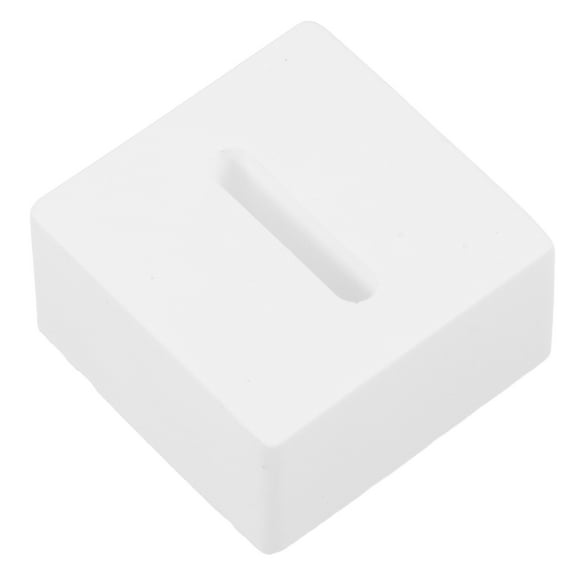 LOLIPPYY White Plaster Pedestal Stand for Secure Photography Display and Decorative Support